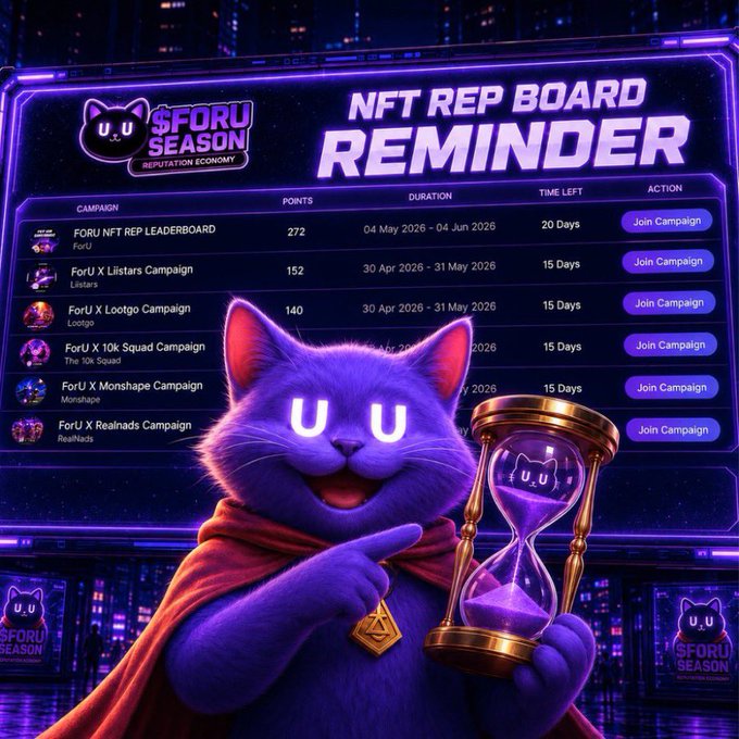𝐀𝐨𝐧𝐥𝐚𝐦𝐢𝐨𝐣 𝐁𝐬𝐡𝐞 𝐌 I’m a Repper since 1969, and I love @monad NFT Rep Campaign more than any platform RN. The @monad NFT Rep Campaign is coming to an end.