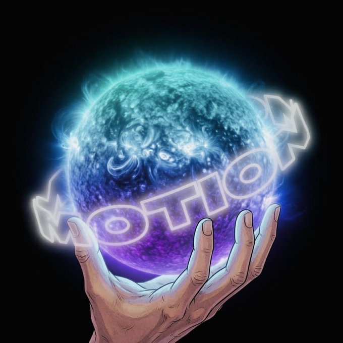 An illustrated artwork of a hand holding a glowing blue and purple sphere resembling a planet or energy ball, with the word 'OTHQ' displayed in neon-style lettering.