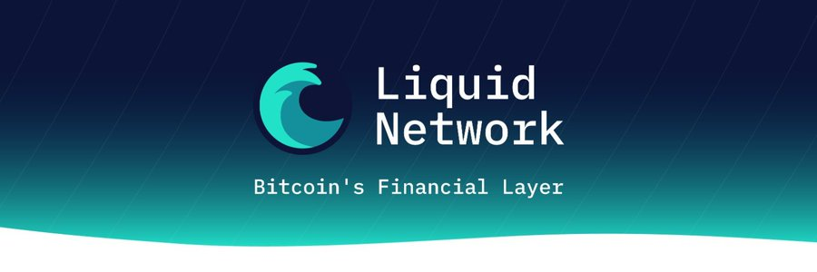 The image displays the Liquid Network logo with the tagline "Bitcoin's Financial Layer" set against a teal and dark blue gradient background. This branding relates to the post, which discusses hackers returning 598.5 bitcoins (~$47 million) out of approximately 4,000 stolen from the Liquid Network, following on-chain negotiations and a network patch.