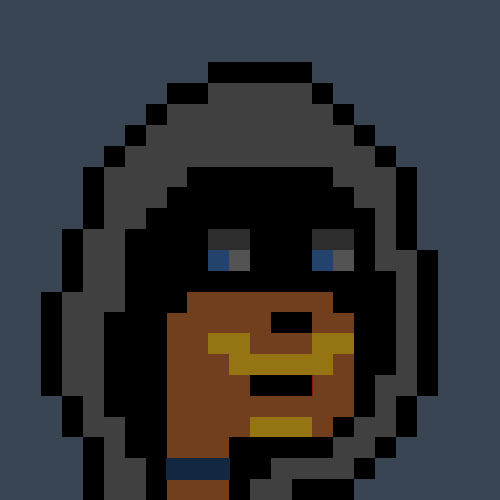 The image features a cartoon character with a hooded head, wearing a gold nose ring and a blue collar around its neck. The character appears to be smiling or looking at something off-camera. The caption below the image reads "The countdown has begun. Mint starts within 24 hours. The official weibsite link will be announced soon. Keep notifications on." This suggests that there is an event or activity related to mint, possibly a countdown or a special offer for mint users.