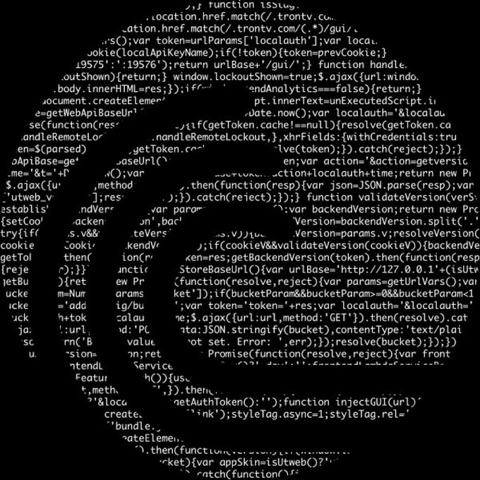 An image displaying fragmented JavaScript code snippets from BitTorrent's web application, referencing "trontv.com" URLs and API authentication functions, overlaid with a "GM" (Good Morning) message.

The code references suggest BitTorrent's underlying web infrastructure within the TRON ecosystem, complementing the post's message about BitTorrent's role in turning meaningful action into real blockchain impact.