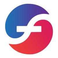 The image displays the f(x) Protocol logo, featuring a stylized "f" in white within a blue and red/pink gradient circular design. The logo relates to the post as it visually represents the f(x) Protocol project being discussed, specifically tied to its fxSAVE automated compounding yield strategy for cryptocurrency yield optimization.