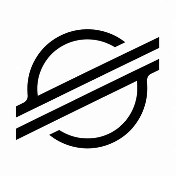A black and white logo featuring a stylized letter 'e' crossed out by two diagonal lines.