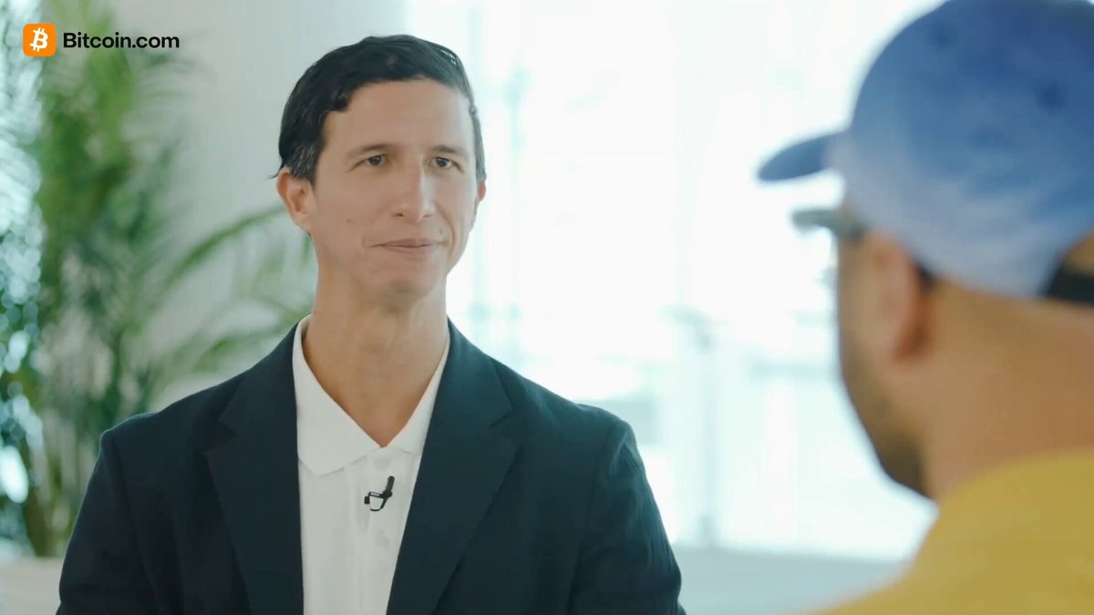 The image shows two men, one wearing a blue hat and the other wearing a yellow shirt, engaged in conversation. They are standing next to each other with their backs facing each other, suggesting they might be discussing something important or sharing information. The background of the image is blurred, drawing attention to the two main subjects and making them the focal point of the scene.

The post about Bitcoin addresses seems unrelated to the current situation in the image. It could be a separate topic that has nothing to do with the conversation between the men.