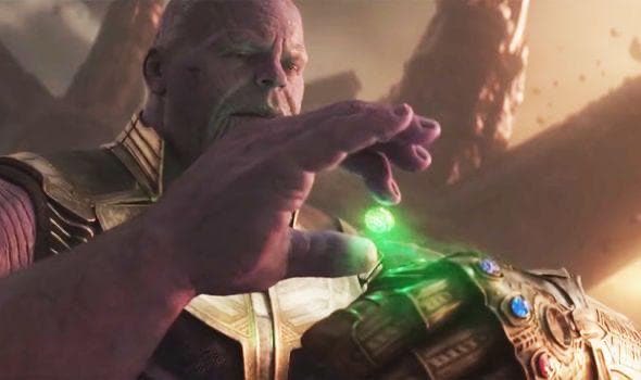 Thanos examines the glowing green Time Stone in his Infinity Gauntlet, symbolizing powerful market-timing potential as the post declares "$ZIG is ready for the bull market." The image of harnessing a coveted gem serves as a fitting metaphor for seizing a prime investment opportunity.