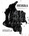 A black ink-blot or splatter pattern on a white background with the word 'COLUMBIA' and a small Nike swoosh logo at the top.