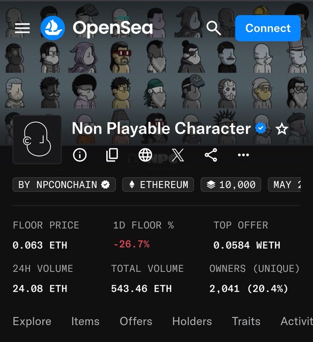 The image depicts an array of characters that could be either game characters or users' personal information displayed on a screen. The focus of this image seems to be on non-playable character data, possibly related to a trading platform where numerous collections have been sold out and others are currently being pumped for free. This has become a common occurrence in the market, with various collectors vying for limited supplies and trying to capitalize on the scarcity of certain characters or items.