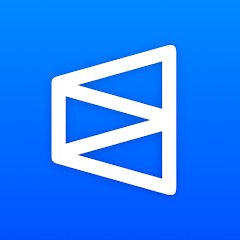 The image displays the Polymarket logo—a white geometric "M" symbol on a blue gradient background—representing the prediction market platform that was reportedly hacked for $3M, with the company pledging full refunds to affected users.