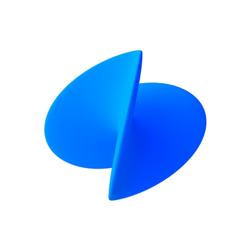 The image features a blue, 3D-rendered object that resembles an upside-down cone or cylinder shape with two curved sides. The object appears to be made of plastic and has a shiny surface. It is placed against a white background, which makes its colors stand out even more. The post discussing the Korean digital bank partners with Solana for blockchain-based cross-border payment processing seems unrelated to this image at first glance. However, upon closer inspection, it can be inferred that the blue object might have some connection or relevance to the topic of the post.
