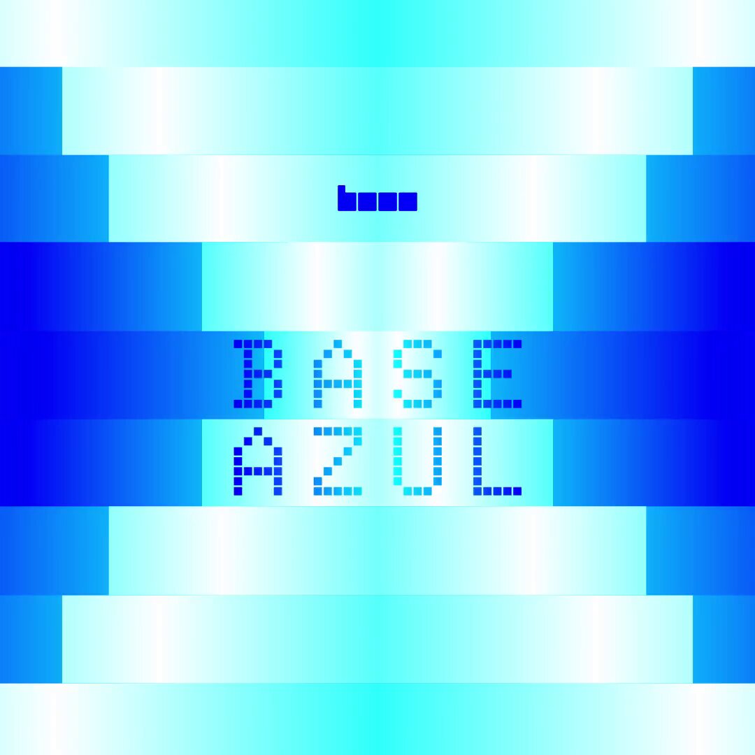 The image features a blue background with white text that reads "Base Azul" at the top. Below the title, there's a caption stating "Base Azul feels like a quiet but important step for the future of onchain finance". The image also includes an image of a blue and white striped pattern, which is likely used to represent the blockchain technology behind Base Azul.
