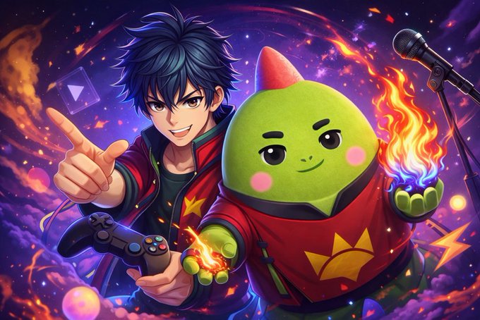 The image features two cartoon characters - one male with a green head and another male wearing a red shirt. The male in the red shirt has a green head, making them look alike. They are both holding controllers or game remotes, which suggests that they might be playing video games together. The post also mentions sleep tracking apps, possibly indicating that these characters have been using an app to track their sleep patterns and progress.