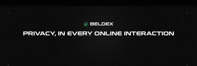 A dark banner featuring the 'BELDEX' logo with the tagline 'PRIVACY, IN EVERY ONLINE INTERACTION'.