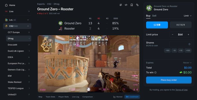 The image features a computer game screen displaying an exciting scene with gamers engaged in a video game called "Ground Zero Rooster". A player's profile can be seen at the top right corner of the screen, showing their performance against the opponents. On the left side of the screen, there is another option that allows viewers to watch live streams while making bets on the game. The game itself takes place within an ancient Roman arena with a massive stone bench located in its center.