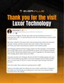 The image features a screenshot of an email from a company called Luxor Technology, written by someone named John D. Smith. The main content of this email is a heartfelt message expressing gratitude towards a visitor for their visit to the company's website. The email appears to be a tweet posted on social media or possibly a blog post with a captivating caption that reads: "Today the Luxor Technology team visited mining operations in Paraguay And for over 660 consecutive days WBTC has continued entering the Burn Vault Everything is fully transparent and can be verified directly onchain @EveryValueCoin.".