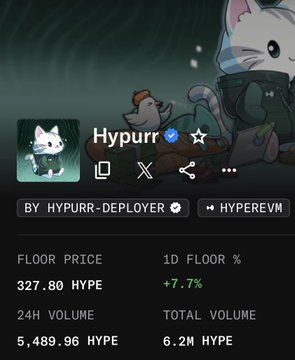 The image features a screenshot of an online marketplace displaying the price for Hyperliquid NFTs compared to Ethereum NFTs at the bottom right corner. The focus should be on the relationship between the two types of NFTs, perhaps discussing their differences in terms of market demand, transactions fees, or user experience among others.