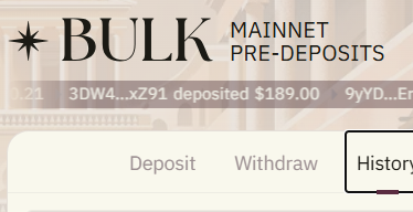 The image shows a webpage for bulk trade, with the main headline reading "I recently added another $189 to @bulktrade The point distribution is expected to take place tomorrow, and after that we'll be entering Week 3." The rest of the content in the image mainly displays information about bulk trade, including its benefits and some tips. However, there's a slight confusion regarding whether the bulk trade points are already distributed or not, as one description refers to them "being distributed" while another says they have been "added @bulktrade The point distribution is expected to take place tomorrow, and after that we'll be entering Week 3."