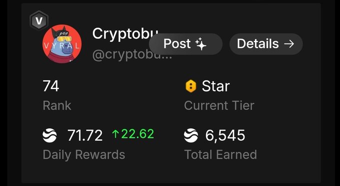 The image shows an information screen from a cryptocurrency tracking app. The main focus of the image is a chart showing the performance of various cryptocurrencies, such as Bitcoin (BTC), Star (STAR), and others. These charts display the current rank, total rewards gained, daily rewards earned, and overall rating for each cryptocurrency.