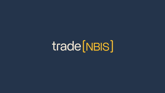 The image features a logo for a company named NBIS (National Business Information Service). The logo consists of two lines - one with gold letters spelling "N"BIS", and another containing an upside-down "S". This unique design element adds visual interest to the company's branding, making it stand out. In the post caption provided, the focus is on what is in the image related to the NBIS logo or the live status of the service being advertised. The caption does not provide any additional information about the actual content of the post.