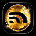 The image features a gold-colored disco ball with black dots, which is the main focus of the image. The background of the image is black, making the disco ball stand out prominently. There are also some white text elements present in the image that read "The @DabbaNetwork team has been heads down working after the TGE last month. They are now inviting the community to a town hall to update on progress." This information provides context about the post and its purpose, which is to inform and engage with the audience.