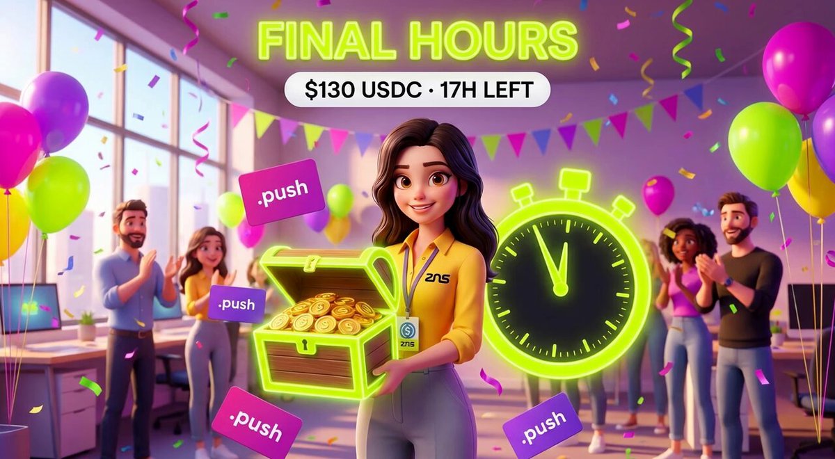 The image features a cartoon girl holding a chest of gold coins, with a clock showing that it's almost time for her to leave work at the end of the day. The text "Final hours" indicates that she has just finished her shift and is about to depart. A man in a suit stands nearby, possibly overseeing the closing of the office or congratulating the girl on her hard work. The image also includes several other cartoon characters, such as a woman with a pink dress and a man wearing a blue shirt.