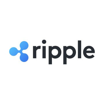 The image shows the Ripple logo, featuring a blue three-circle symbol next to the word "ripple" in dark text. The logo represents the cryptocurrency company central to the accompanying message, which emphasizes Ripple's integration within major financial systems like SWIFT, DTCC, and Wall Street rather than competing against them.