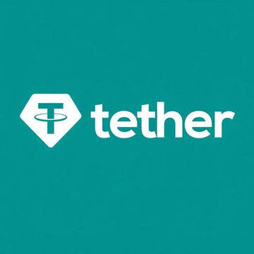 The image displays the Tether logo, featuring a white "T" inside a diamond shape alongside the word "tether" on a teal background. This visual pairs with the bullish announcement of $1 billion in freshly minted USDT, suggesting a significant liquidity boost that could drive cryptocurrency market momentum.