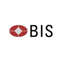 The image shows the BIS logo, featuring a red oval with a white diamond shape alongside the bold black letters "BIS" (representing the Bank for International Settlements). Combined with the post mentioning XRP, the image suggests a partnership or financial connection between Ripple's XRP cryptocurrency and the Bank for International Settlements.