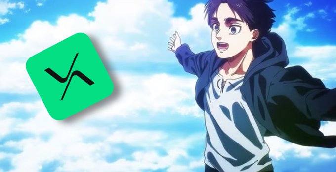 A young animated character with blue hair reaches toward the sky, standing next to the green Morpho app icon, symbolizing the pursuit and accumulation of crypto rewards like the RiseX points discussed in the post.
