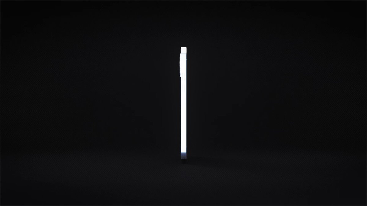 The image shows a white object standing alone against a black background. The object appears to be a pen or pencil, but its exact color cannot be determined due to the low-quality nature of the photo. The focus of the image seems to be on this solitary item rather than any additional context provided by the accompanying text.