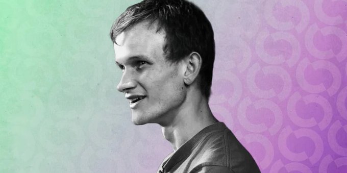 A black-and-white profile photo of a smiling young man is displayed against a gradient background transitioning from teal to pink with a subtle repeating pattern.