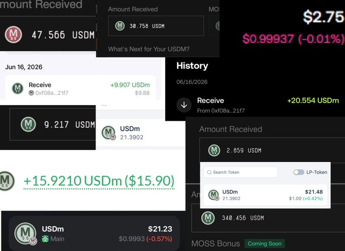 The image is a collage of five different pictures, each with an overlay depicting MegaETH's reward system for trading in their Terminal campaign. The posts show various aspects of this rewards system, including the points earned through transactions or bridging money to the MegaETH Chain, the reward structure itself, and the total amount of reward received. 

The images appear to be arranged in a specific order, with each one showing a different aspect of the rewards program from a unique perspective. The post includes information about how much users will receive as a result of participating in the campaign, highlighting the massive rewards involved.
