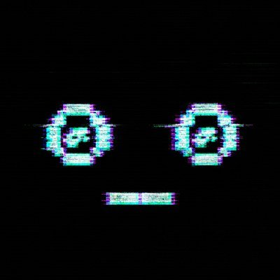 A pair of pixelated, glitch-effect googly eyes with a straight-line "neutral" mouth on a black background, conveying a stoic or unimpressed expression that visually underscores the tone of a recap of the WIRE platform's first three days of launch and its newly available features.
