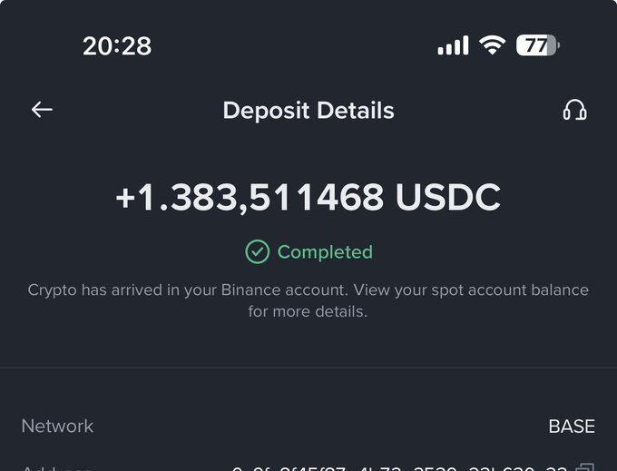 The image features a screenshot of a dashboard for an cryptocurrency trading platform, displaying information about a Bitcoin user's account balance. The balance shown in the screen is +1,838,1123 USDC, with the Bitcoin Dashboard app clearly visible above it. A user message is also displayed on this dashboard, stating that completion of the KYC process has been completed and that they are now ready to start earning. The background color is black, making it stand out against the white text in the image.