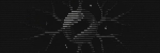 A black background featuring stylized ASCII-style typography that spells out the word "SPAWN" in white text formed from characters like "S," "&," and "%," accompanied by the number "66" appearing in the upper right and lower left areas, visually representing the $SPAWN ticker mentioned in the post about its DeSci launchpad concept.