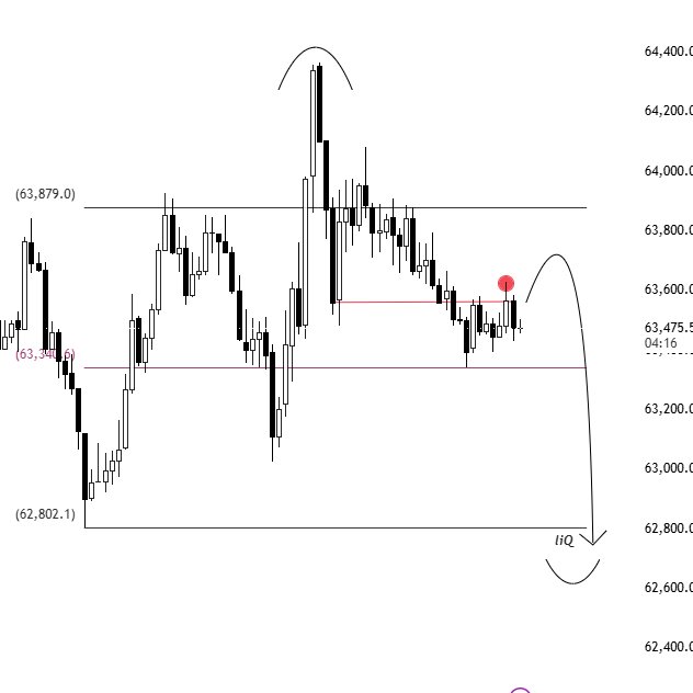 The image features a chart or graph of Bitcoin and Litecoin prices over time with Bitcoin on the y-axis and the days of the week on the x-axis. The lines representing Bitcoin and Litecoin prices are connected, indicating their change in value throughout the weeks. There is also an upward trend for Bitcoin, while Litecoin's price seems to be following a similar trajectory. A red dot on this chart helps indicate when the Bitcoin price reached its highest point during that week.