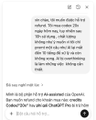 A blurry screenshot displays text in Vietnamese discussing market information and the ChiP token, with a closing line mentioning a target profit of $3,200 from a $200 investment.