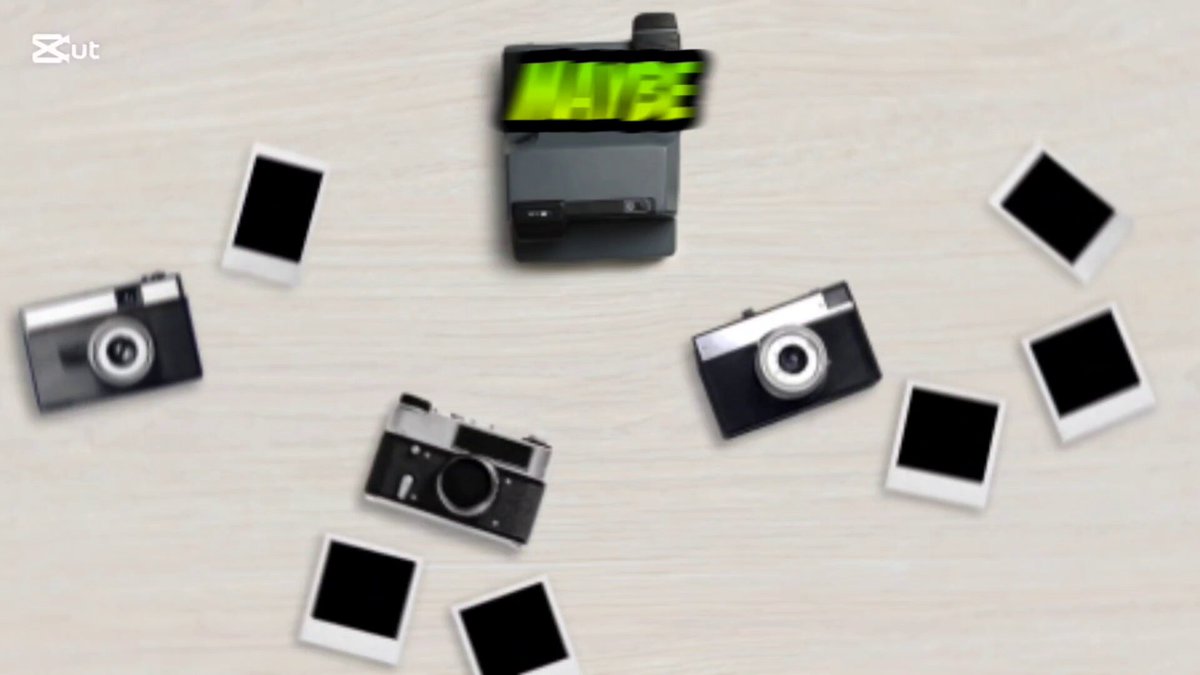 The image features a collection of old cameras, including a black camera with a green neon sign that reads "MAYE", placed on a table along with several other cameras. The text "Crypto users asked for better tooling... now everyone wants live PNLs on everything Interesting product updates around Meteora's roadmap from live position tracking to DLLM improvements and ecosystem utility expansion". This suggests that the image is related to a discussion or review of the current state of cryptocurrency tools, specifically focusing on the use of live position tracking in the crypto space.