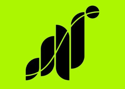 The image features a logo with a stylized representation of a bird, which appears to be made up of geometric shapes such as triangles and rectangles. The bird's wings are depicted in black lines against a green background, giving the impression that they are floating or soaring through the air. The text "Information reaching me that Grass will Airdrop us soon!!! How soon?" is written below the logo, suggesting an upcoming event related to the grass-like object within the image.