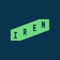 The image features a logo with the word "IREN" written in green letters, which appears to be a part of an advertisement or promotional material for a company named "IREN". The background color of the image is blue, providing a contrast to the green letters and making them stand out. The text on the image reads: "IREN owns and develops large-scale, power-dense data center campuses in energy-rich regions for AI cloud, GPU clusters and build-to-suit data centers". This message highlights the company's focus on developing cutting-edge technology solutions to meet the growing demand for AI infrastructure.