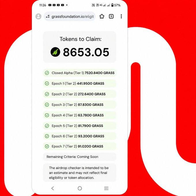 "We made $500 - $8,000 from GRASS Season 1 Now we're live with Season 2 coming up soon. You can still join early to earn points for future rewards."