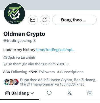 The image shows a social media post from an account named "Oldman Crypto" with a caption that reads "Realizing that he'S been exposed, ship N just changed his name to Oldman Crypto The Ryker channel should change too, how long does ship want to keep up the act, a Westerner speaking Vietnamese". The post is in English and has been translated into Vietnamese.