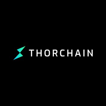 The image displays the THORChain logo, featuring a teal lightning bolt symbol and the word "THORCHAIN" in white text on a black background. This branding visually reinforces the announcement that THORChain has launched version 3.20, enabling native swaps between privacy-focused cryptocurrencies like Monero and Zcash alongside major assets such as Bitcoin and Ethereum without requiring wrapped tokens or custodial exchanges.
