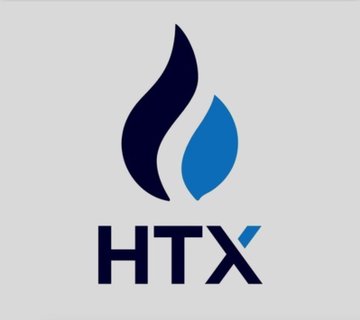 The image features a logo for a cryptocurrency exchange called HTX. The logo consists of a blue flame with a black outline, which is the main visual element of the design. The text "HTX" is written below the flame, indicating that this is the name or brand associated with the exchange. The post discusses how the UK is treating a crypto network like an actual bank and how it has been sanctioned by the country for allegedly dodging sanctions related to crypto exchanges.