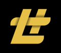 A golden, stylized "L" emblem displayed on a black background, representing the $LHT token brand logo. The image visually reinforces the post's call to action to migrate holdings from $CSC to $LHT.