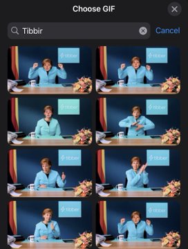 The image shows a series of photos featuring a woman sitting behind a desk, with various objects such as a cup, vase, and flowers around her. The photos are arranged in a grid format, with each row containing multiple images of the same person. The caption for this image reads "Focus on what is in the image and how it relates to the post".