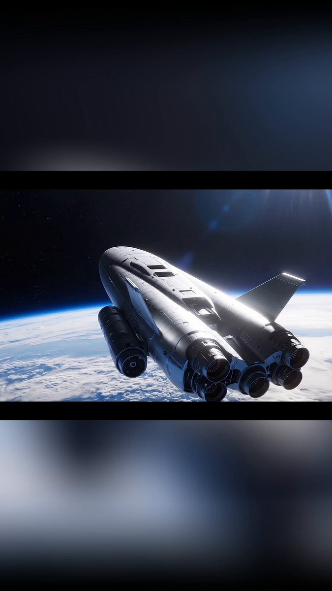 The image shows an advanced rocket ship flying over a picture of Earth from outer space, with its engines visible below the rocket. This rocket appears to be from Tesla or SpaceX, as indicated by the headline "SpaceX holds ... Bitcoins." The spaceship is flying close enough to the planet that it seems almost inaudible above ground level. The image highlights the immense scale and technological capabilities of these companies, as well as the potential impact their joint efforts could have on the space industry and Bitcoin market.