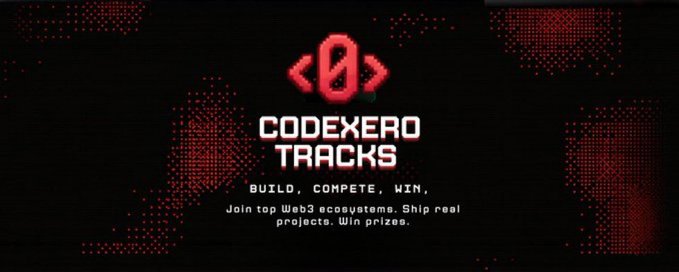 ers logo and website address "www.codexero.tracks" are displayed on a black background with red and white text.