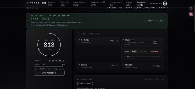 The image presents a screenshot of a website dedicated to sharing early projects, where users can check their project details and earn points based on their performance. There are two primary types of projects featured on this platform: Twitter and DC wallet projects.

In the picture, we see an account named "@traceco_io" that has earned 818 points for its early project submission. The rest of the image focuses on how the viewer can check out these early projects.