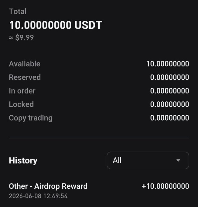 The image features a text-based chat window with various sections of information about cryptocurrency trading platforms, specifically discussing Bitcoin, the most popular form of digital currency. The main focus is on the availability of cryptocurrencies as reward for users at Bitcoin exchanges around the world. In addition, there is a link to an advertisement for an Airdrop reward system that offers cryptocurrency trading discounts or rewards for users who participate in certain activities related to Bitcoin trading platforms.