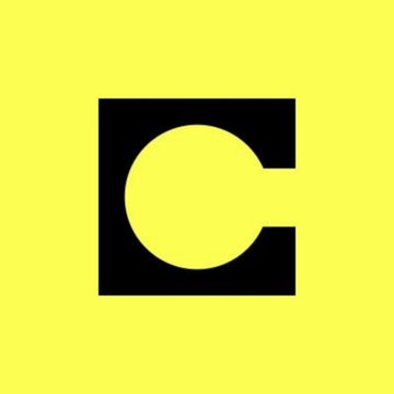 The image displays a black stylized letter "C" within a black square on a yellow background, which is the Celo logo. This visual represents Celo, the blockchain referenced in the post that ranks #1 in 30-day tokenholder growth among L1 and L2 chains, following its partnership expansion with the Opera browser.